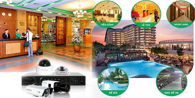 Vị trí lắp đặt camera quan sát nhà nghỉ, khách sạn