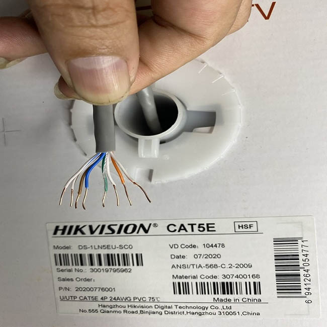 Cáp mạng Hikvision