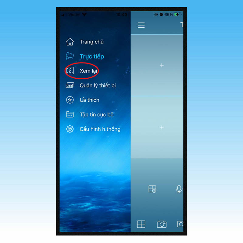 Xem lại camera Xem lại camera