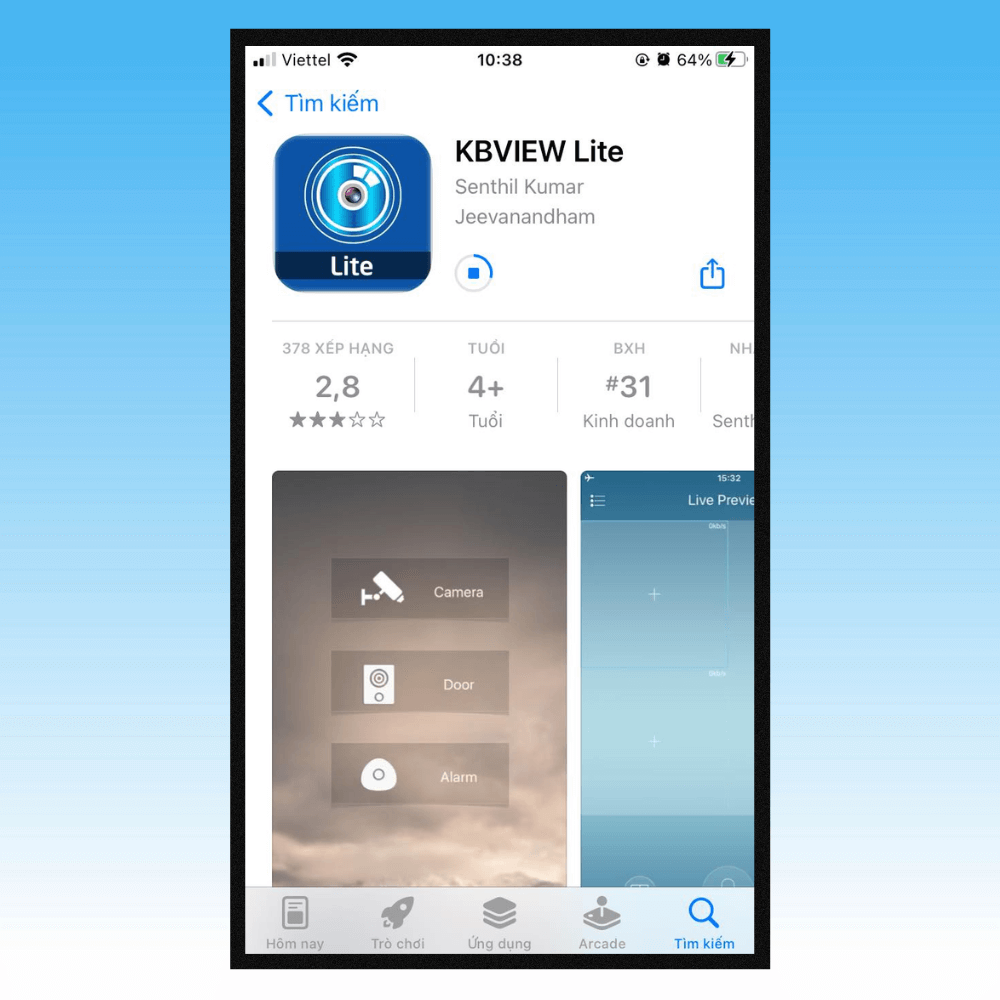 Tải ứng dụng KBView Lite