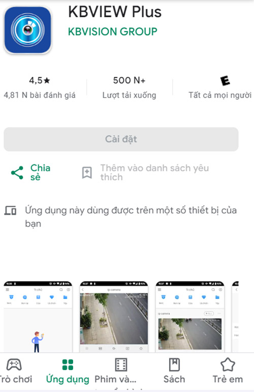 Tải ứng dụng KBview Lite