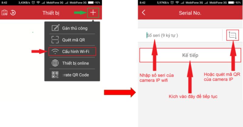 Cấu hình wifi
