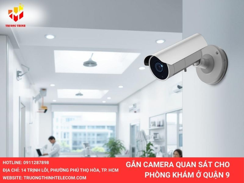 Lắp đặt camera quận 9 cho phòng khám