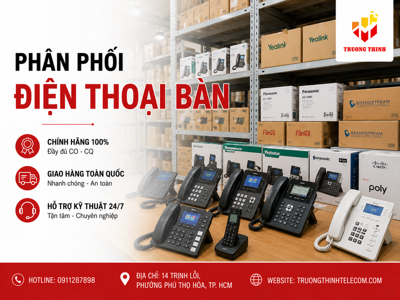 Phân phối điện thoại bàn
