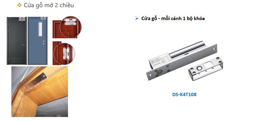 Hướng dẫn chọn khóa Hikvision cho cửa 2 chiều