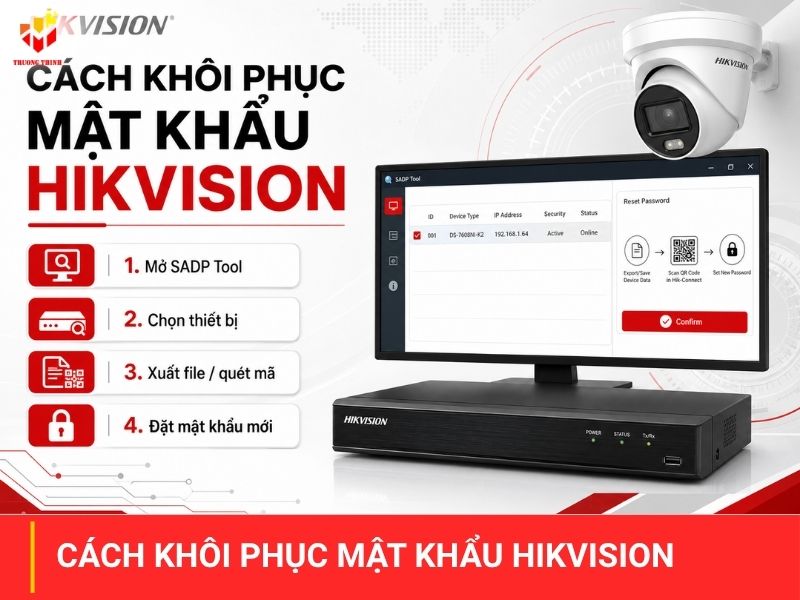Khôi phục mật khẩu Hikvision