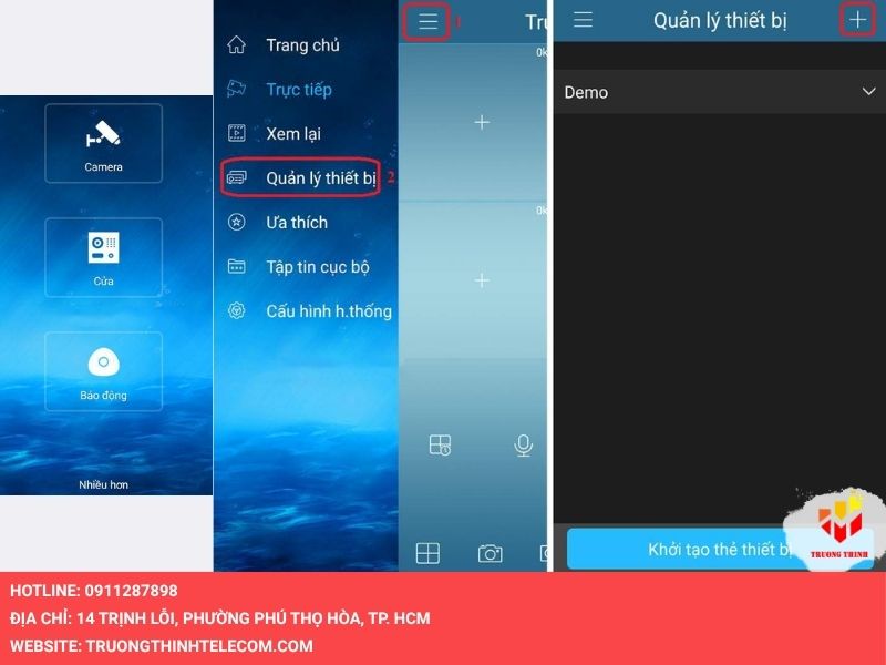 Vào phần mềm KBVIEW Lite hướng dẫn cài đặt camera KBVision