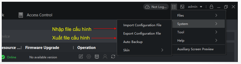 Những lưu ý khi cài đặt Ehome