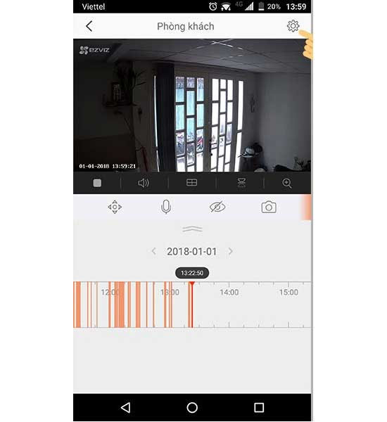 Điều chỉnh các tính năng thông minh của camera là hoàn tất