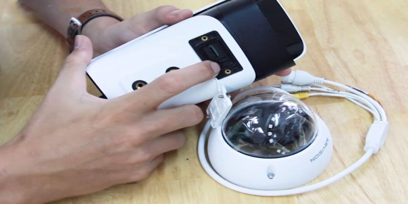 Cách reset camera IP Kbvision dòng camera dome lớn, thân lớn