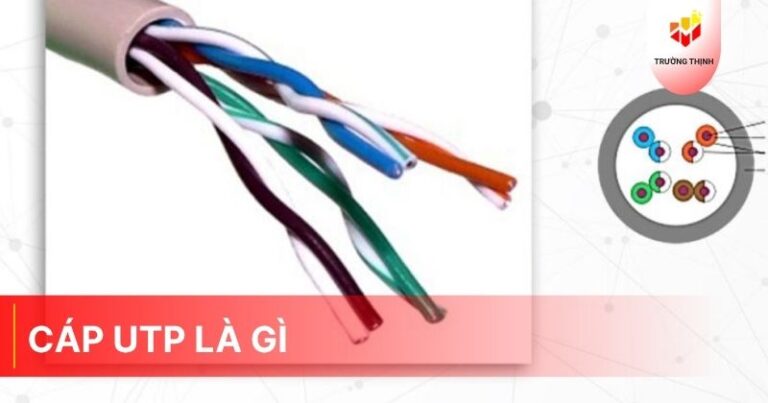 Cáp UTP là gì? Ứng dụng thực tế của cáp UTP