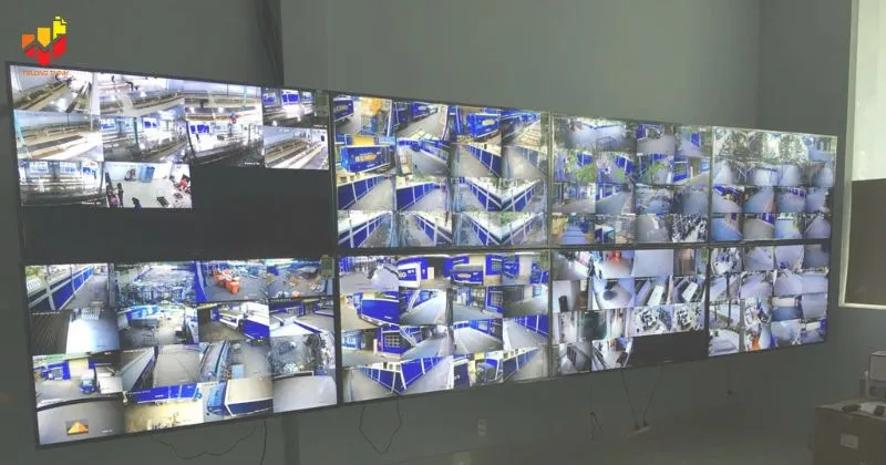 Hình ảnh dự án lắp đặt camera Hikvision thực tế tại Trường Thịnh
