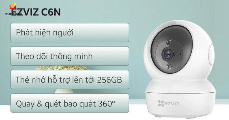 Tính năng nổi bật của camera Ezviz C6N