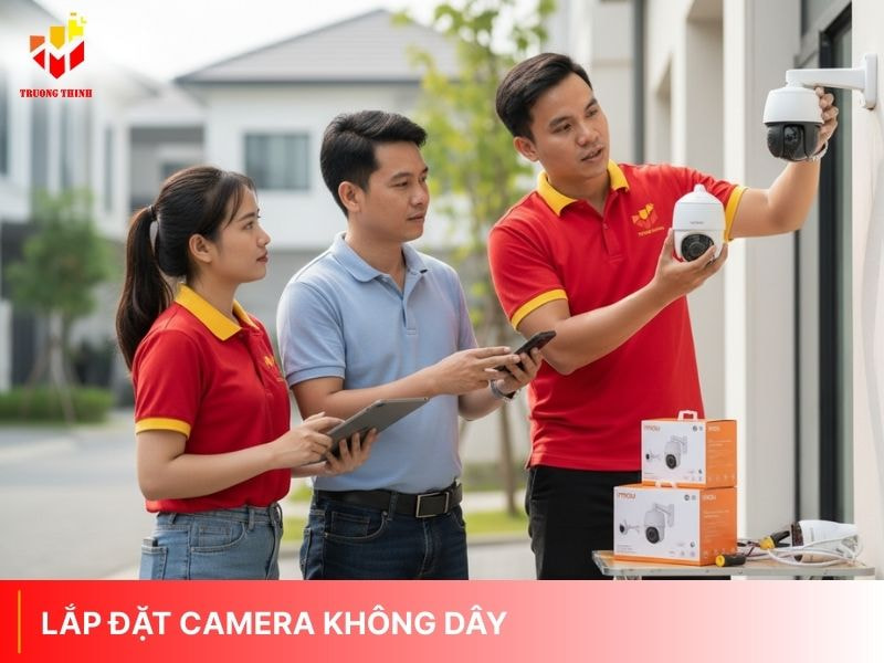 Lắp đặt camera không dây