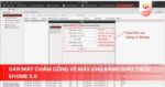 Gán máy chấm công về máy chủ bằng giao thức Ehome 5.0
