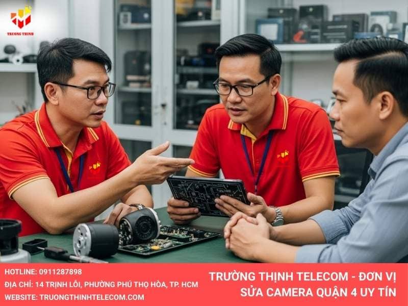 Đơn vị sửa camera giám sát quận 4 uy tín