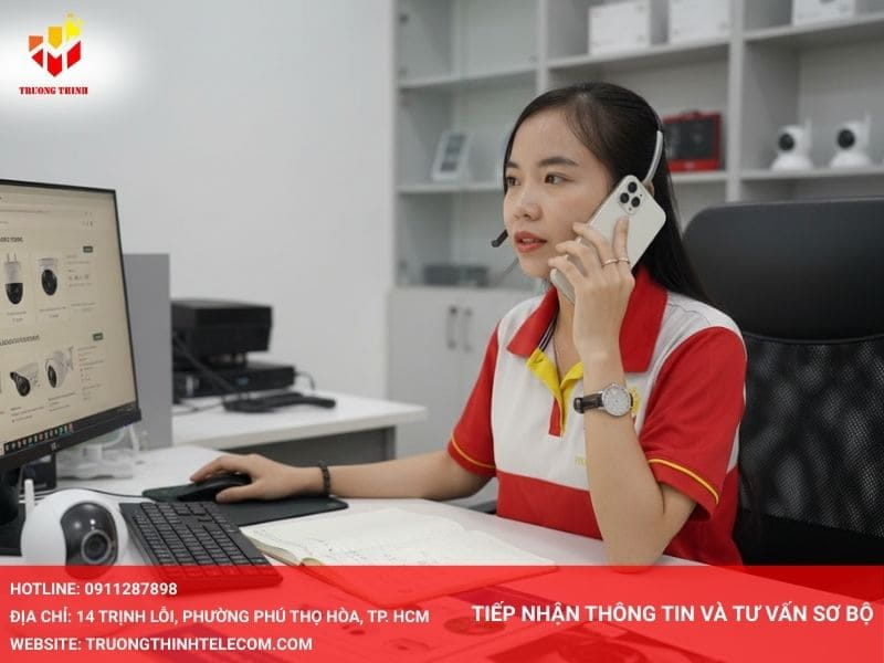 Tiếp nhận thông tin và tư vấn sơ bộ