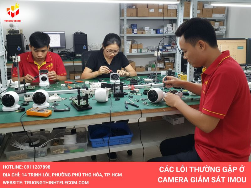 Các lỗi thường gặp ở camera giám sát imou