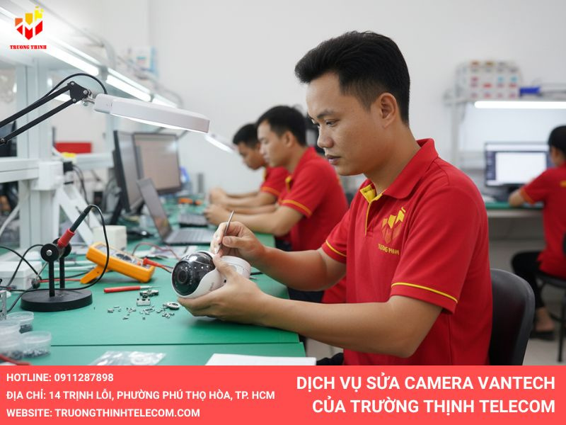 Giới Thiệu Dịch Vụ Sửa Camera Vantech Của Trường Thịnh Telecom