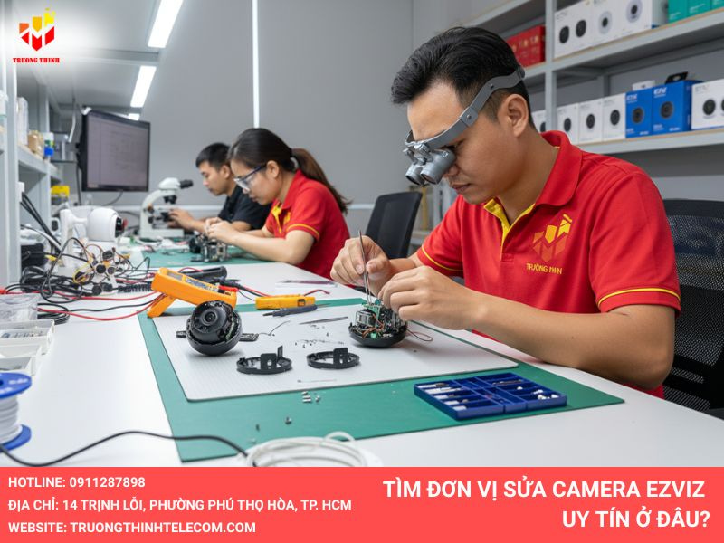 Tìm Đơn Vị Sửa Camera Ezviz Uy Tín Ở Đâu?