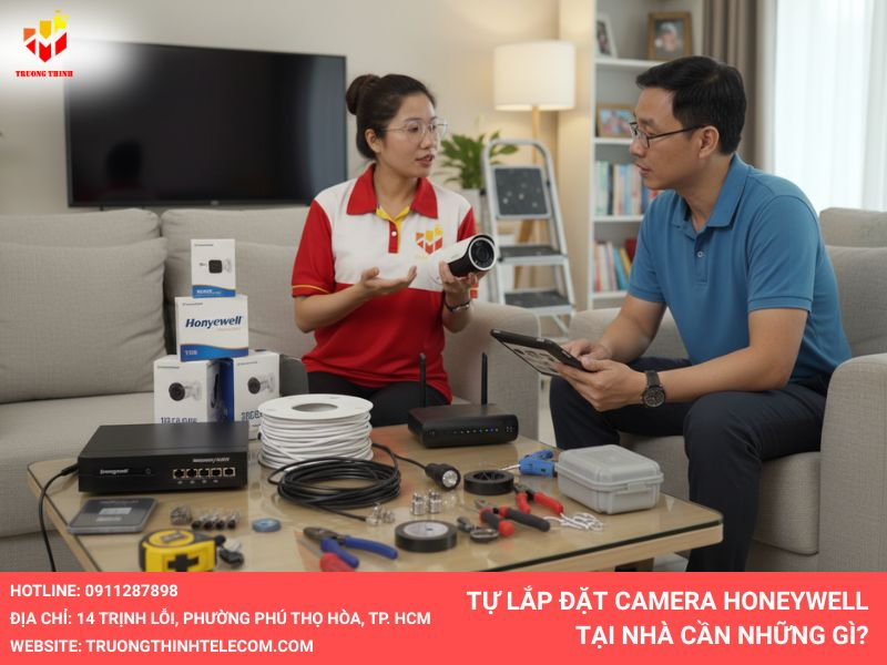 tự lắp đặt camera honeywell cần chuẩn bị những gì