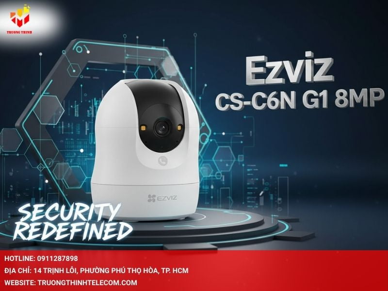 Ezviz CS-C6N G1 8MP (Siêu phẩm độ nét 4K)