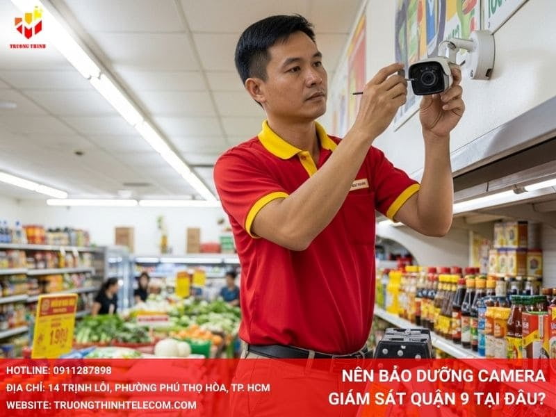Nên bảo dưỡng camera giám sát Quận 9 tại đâu?
