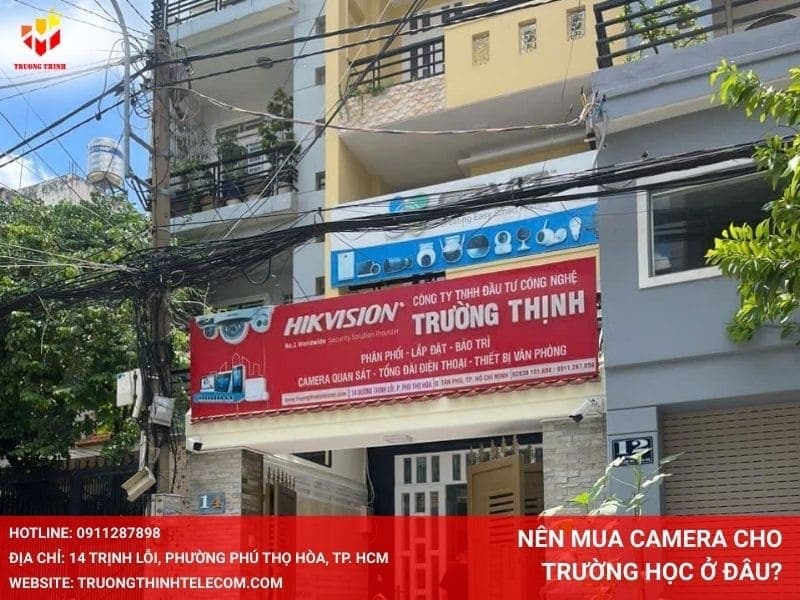 Trường Thịnh Telecom tự hào là đơn vị hàng đầu cung cấp camera