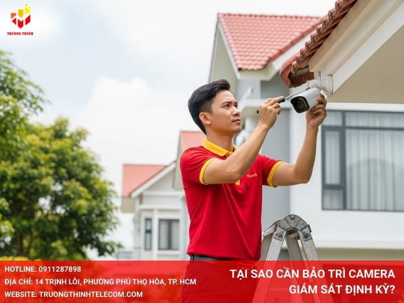 Tại sao cần bảo trì camera giám sát định kỳ?