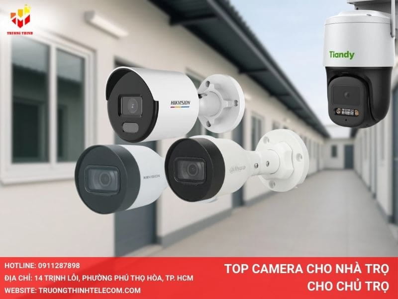 Top camera cho nhà trọ dành cho chủ trọ