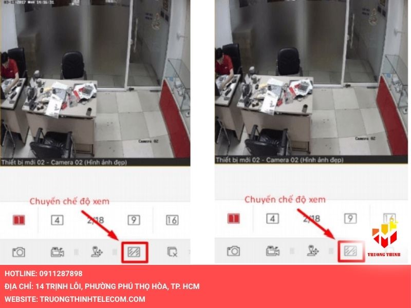 Tùy chỉnh trên Hik-Connect Domain