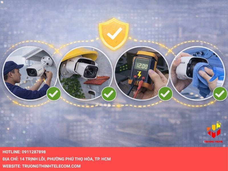 Những lưu ý để tránh lỗi camera Hikvision mất hình trong tương lai
