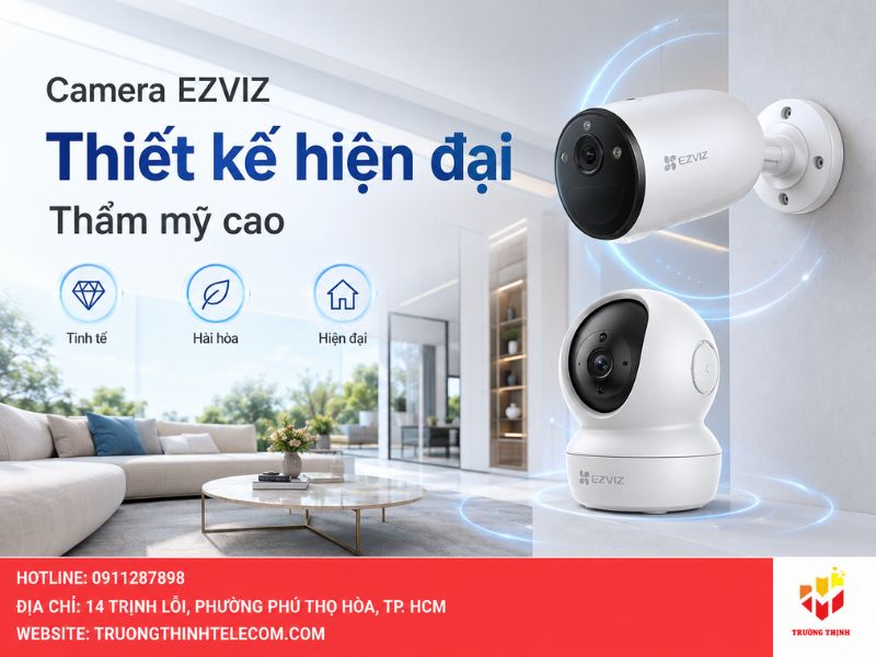 Thiết kế hiện đại, mang tính thẩm mỹ cao