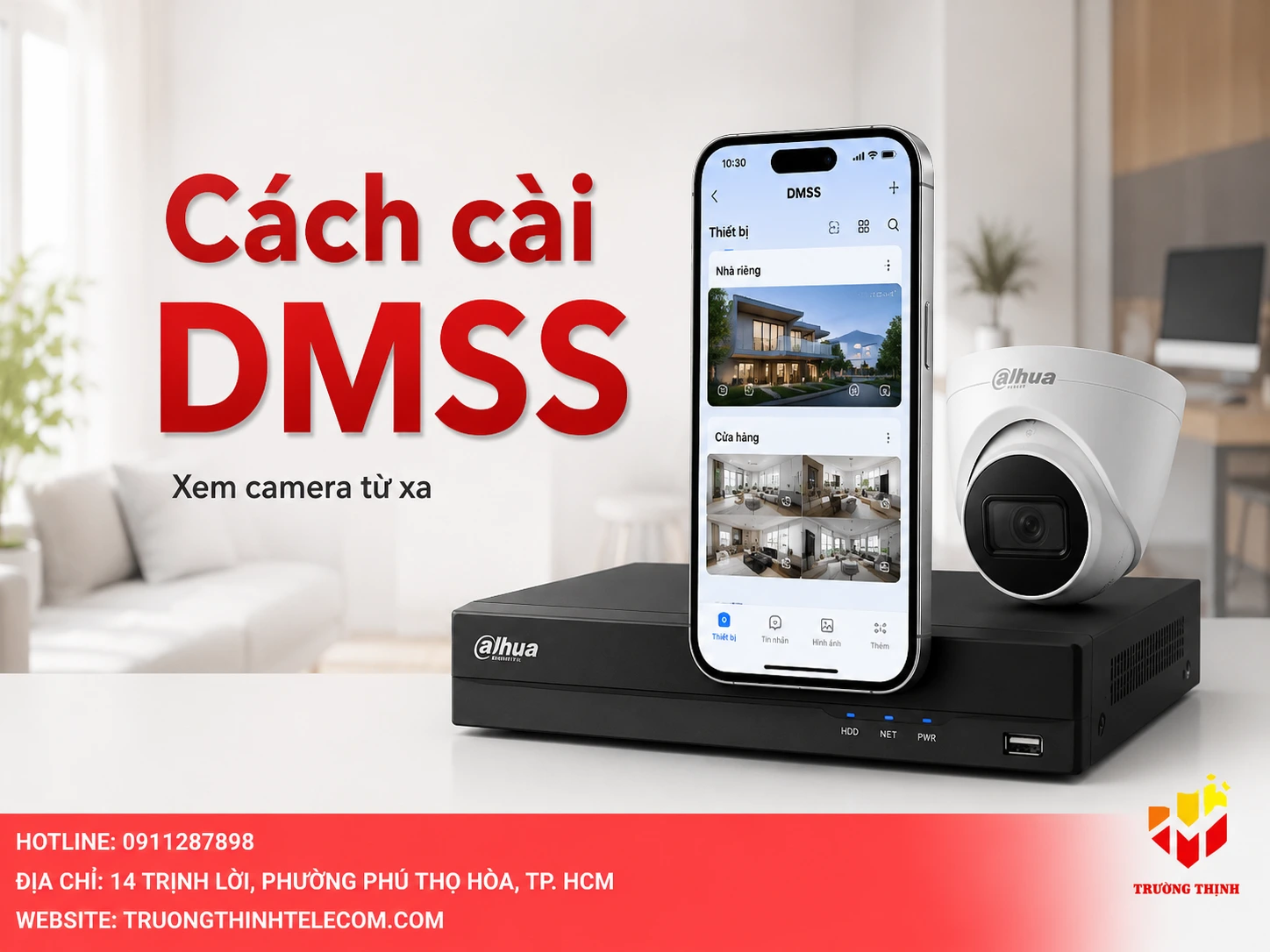 Cách cài DMSS