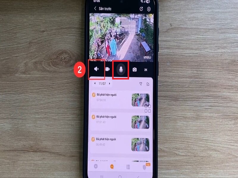 Cách kiểm tra camera Imou có đang ghi âm hay không