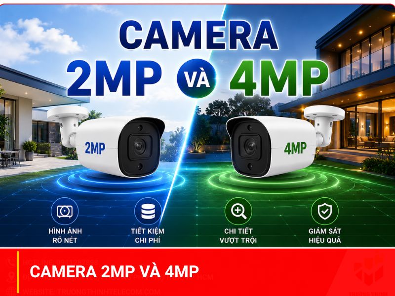 Camera 2MP và 4MP