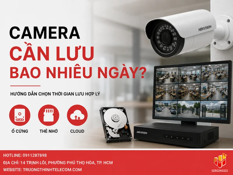 Camera cần lưu bao nhiêu ngày