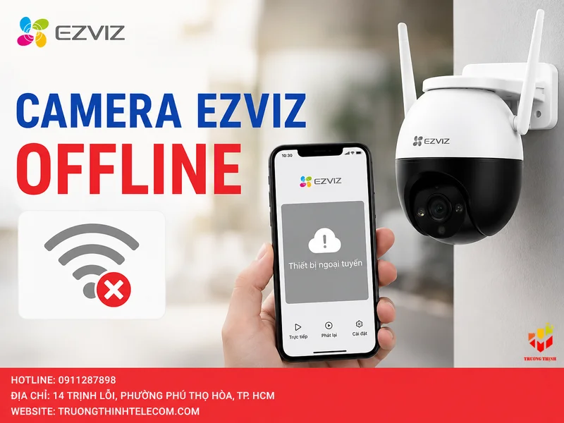 Camera Ezviz offline