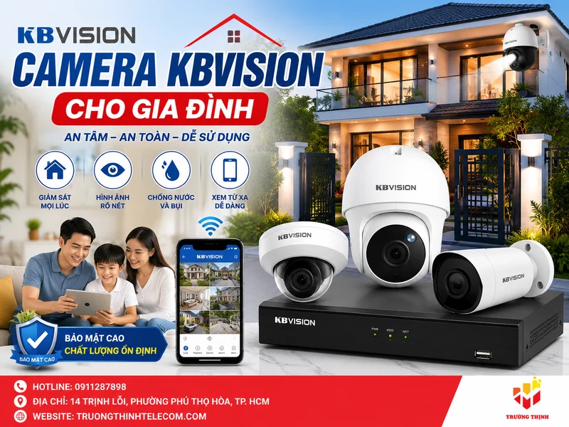 Camera KBVision cho gia đình
