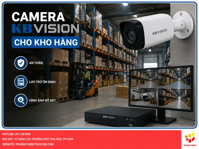 Camera KBVision cho kho hàng