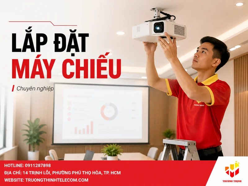 Lắp đặt máy chiếu