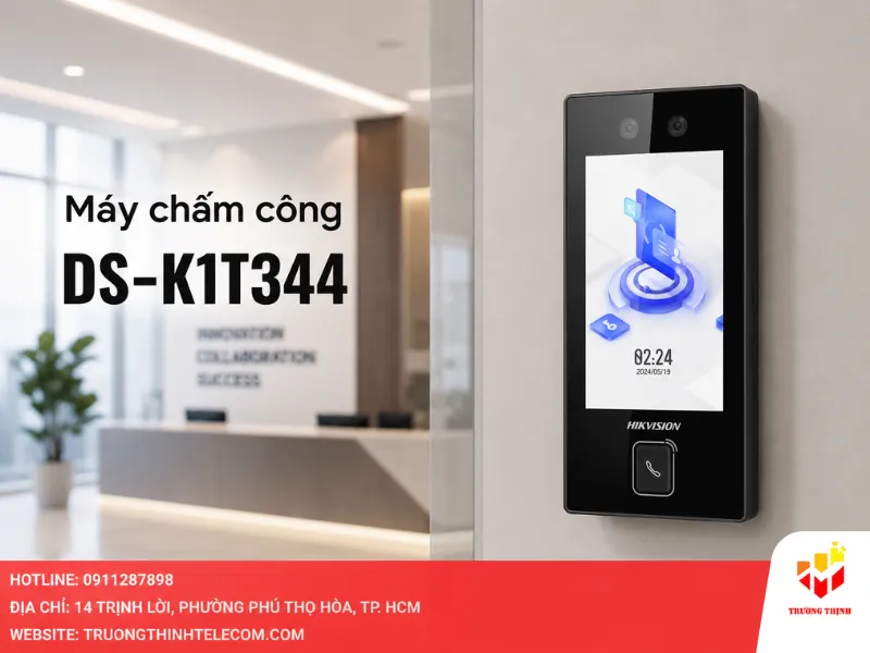 Máy chấm công DS-K1T344