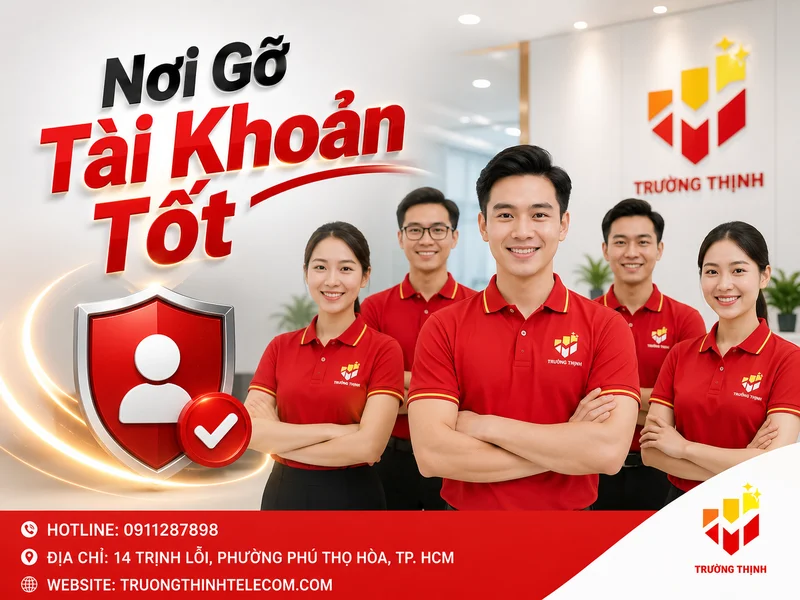 Nơi gỡ tài khoản tốt