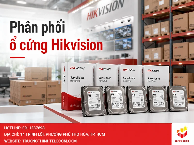 Phân phối ổ cứng Hikvision