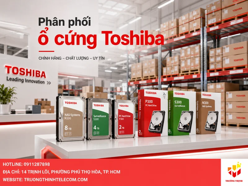 Phân phối ổ cứng Toshiba