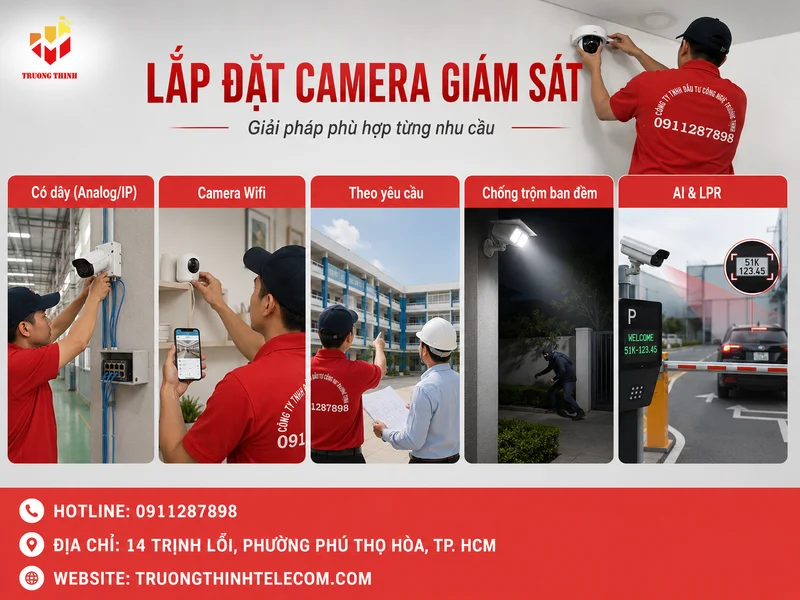 Tư vấn chọn camera giám sát lắp đặt phù hợp