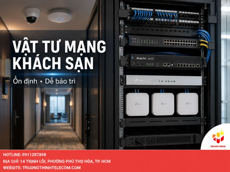 Vật tư mạng khách sạn