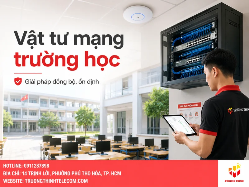 Vật tư mạng trường học