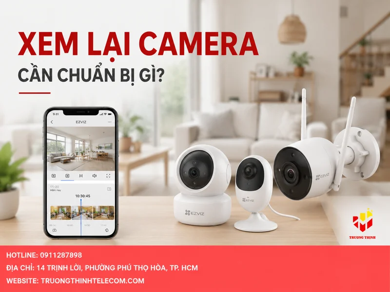 Xem lại camera Imou cần chuẩn bị những gì?