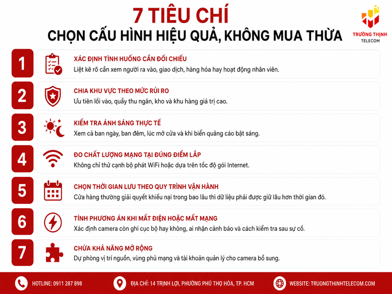 7 tiêu chí chọn cấu hình hiệu quả, không mua thừa